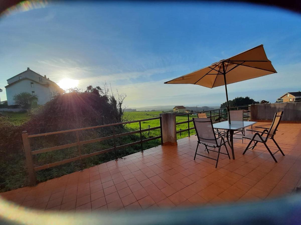Con Vistas Al Mar Y Aparcamiento Gratis Apartamento Suances Exterior foto