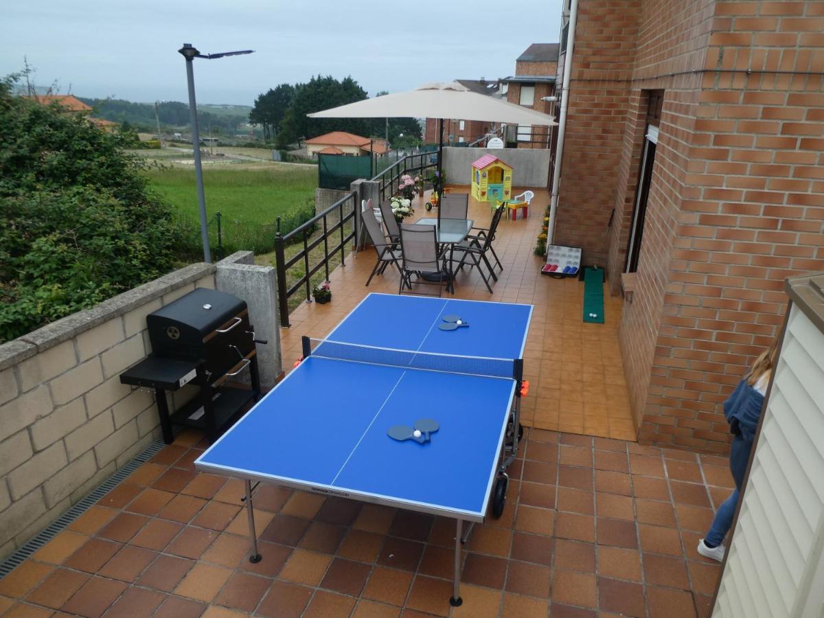 Con Vistas Al Mar Y Aparcamiento Gratis Apartamento Suances Exterior foto