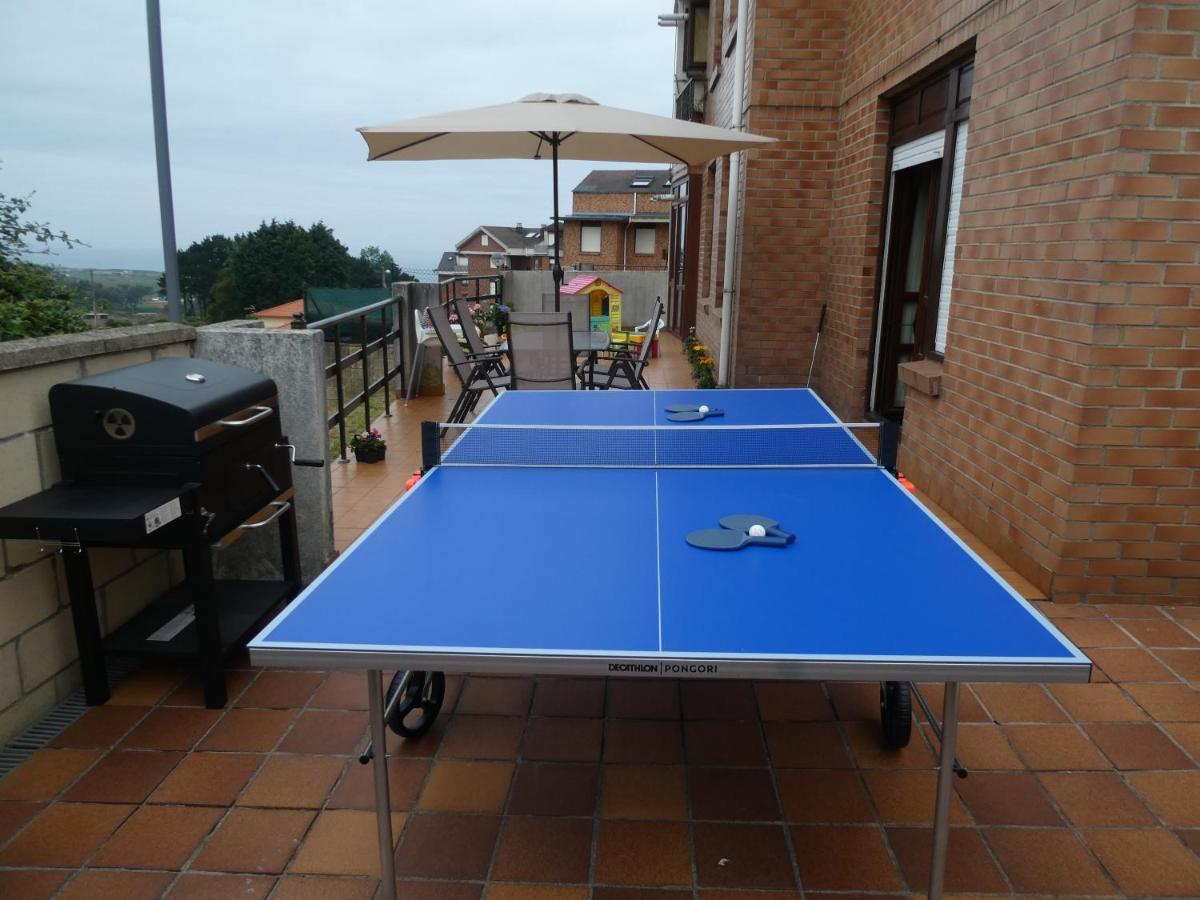 Con Vistas Al Mar Y Aparcamiento Gratis Apartamento Suances Exterior foto